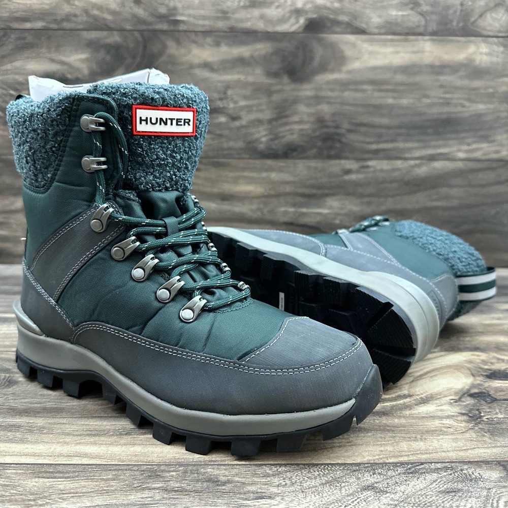 NIB Hunter Recycled Poly Commando Boots Waterproof Insulated 8 39 - Picture 5 of 12